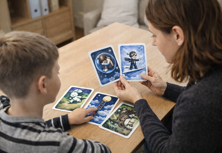 Naslovna slika: Edukacija "Asocijativne karte u radu s djecom i adolescentima"