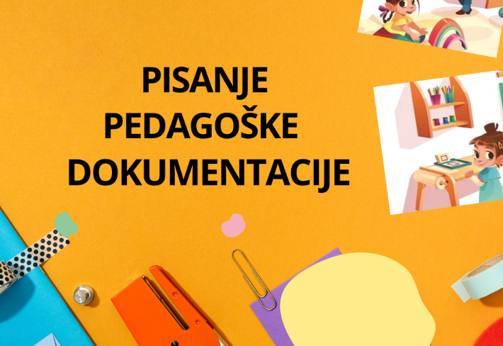 Naslovna slika: Edukacija "Pisanje pedagoške dokumentacije"
