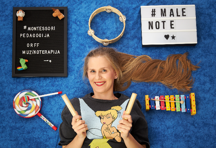 Naslovna slika: Edukacija "Paket praktičnih aktivnosti "Elementi Montessori pedagogije i muzikoterapije u praktičnom radu...