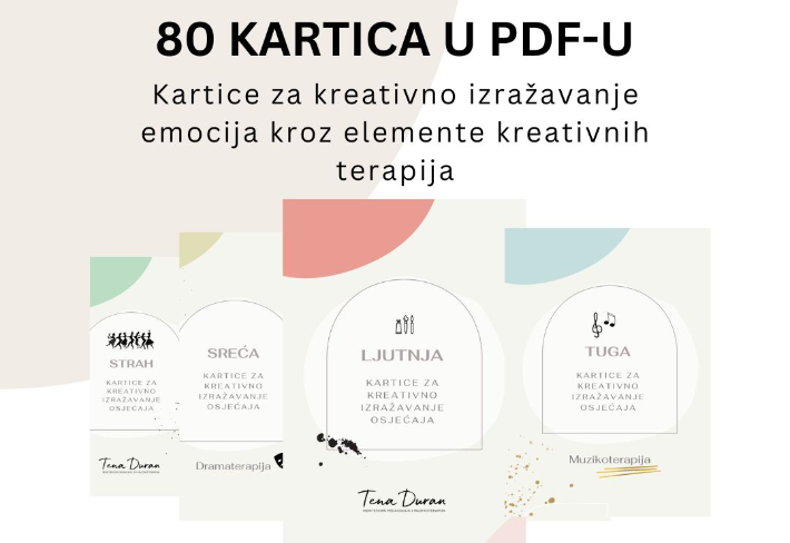 Naslovna slika: Edukacija "KARTICE ZA KREATIVNO IZRAŽAVANJE OSJEĆAJA"