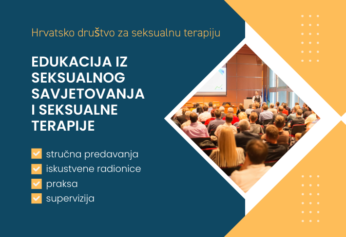 Naslovna slika: Edukacija "Edukacija iz seksualnog savjetovanja i seksualne terapije"