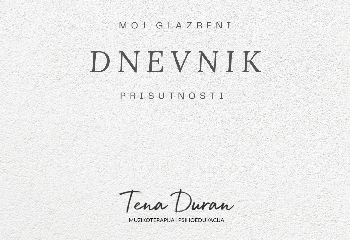 Naslovna slika: Edukacija "Moj glazbeni dnevnik prisutnosti (u PDF-u)"