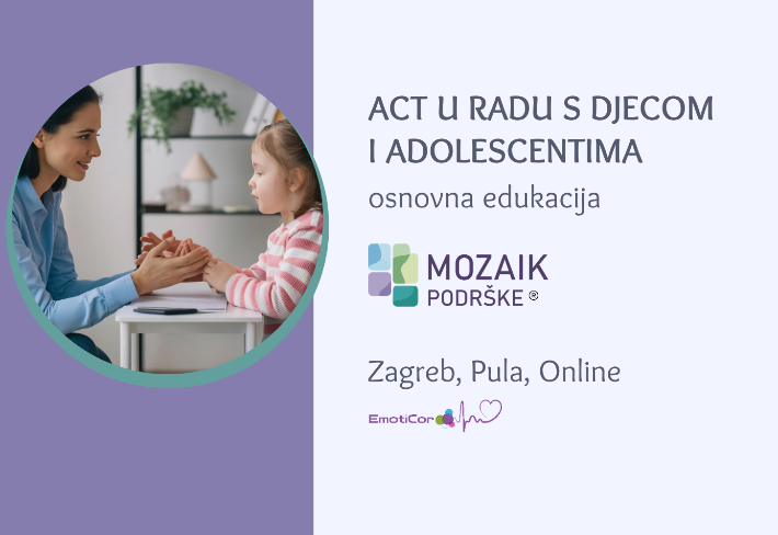 Naslovna slika: Edukacija "ACT u radu s djecom i adolescentima – osnovna edukacija"